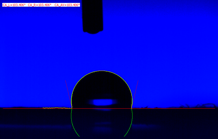 「水滴角測量儀」3D接觸角測量是表征材料物理化學性質的最好方法